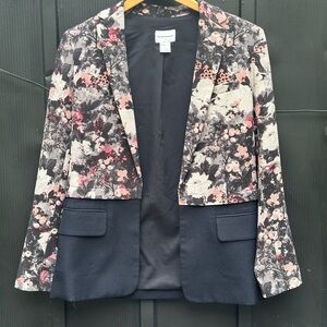 Club Monaco Floral Patterned Women's Blazer